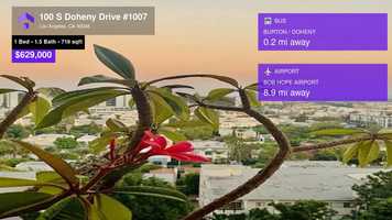 Free download $629,000 Condominium for sale - 100 S Doheny Drive #1007, Los Angeles, CA - 90048 video and edit with RedcoolMedia movie maker MovieStudio video editor online and AudioStudio audio editor onlin