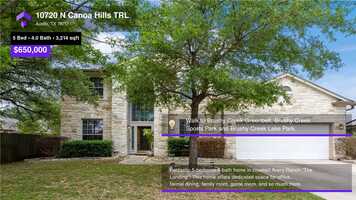 Free download $650,000 Single-Family Home for sale - 10720 N Canoa Hills TRL, Austin, TX - 78717 video and edit with RedcoolMedia movie maker MovieStudio video editor online and AudioStudio audio editor onlin