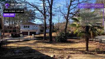Free download $650,000 Single-Family Home for sale - 130 Cedar Dr, Woodstock, GA - 30189 video and edit with RedcoolMedia movie maker MovieStudio video editor online and AudioStudio audio editor onlin