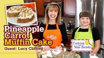 Free download 67 - Pineapple Carrot Muffin Cake - Cooking with Miss Brenda (July 21, 2021) Guest: Lucy Clifford video and edit with RedcoolMedia movie maker MovieStudio video editor online and AudioStudio audio editor onlin