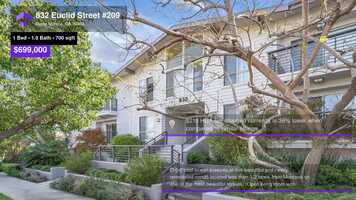 Free download $699,000 Condominium for sale - 832 Euclid Street #209, Santa Monica, CA - 90403 video and edit with RedcoolMedia movie maker MovieStudio video editor online and AudioStudio audio editor onlin
