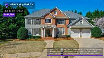 Free download $699,900 Single-Family Home for sale - 4940 Spring Park Cir, Suwanee, GA - 30024 video and edit with RedcoolMedia movie maker MovieStudio video editor online and AudioStudio audio editor onlin