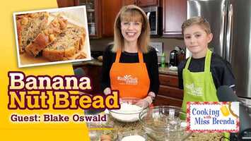 Free download 69 - Banana Nut Bread - Cooking with Miss Brenda (August 4, 2021) Guest: Blake Oswald video and edit with RedcoolMedia movie maker MovieStudio video editor online and AudioStudio audio editor onlin