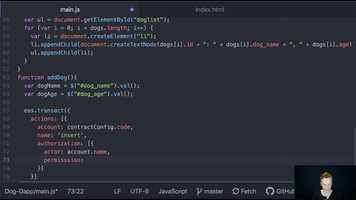 Free download 6)Dapp_Programming_4 Add Dog video and edit with RedcoolMedia movie maker MovieStudio video editor online and AudioStudio audio editor onlin