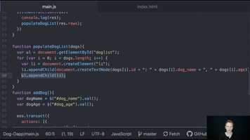 Free download 6)Dapp_Programming_5 Add Dog Table Update video and edit with RedcoolMedia movie maker MovieStudio video editor online and AudioStudio audio editor onlin
