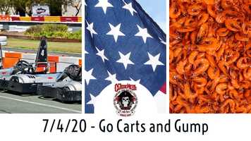 Free download 7/4/20 - Go Carts and Gump video and edit with RedcoolMedia movie maker MovieStudio video editor online and AudioStudio audio editor onlin