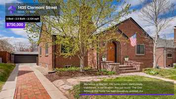 Free download $750,000 Single-Family Home for sale - 1435 Clermont Street, Denver, CO - 80220 video and edit with RedcoolMedia movie maker MovieStudio video editor online and AudioStudio audio editor onlin