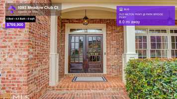 Free download $769,900 Single-Family Home for sale - 1093 Meadow Club Ct, Suwanee, GA - 30024 video and edit with RedcoolMedia movie maker MovieStudio video editor online and AudioStudio audio editor onlin