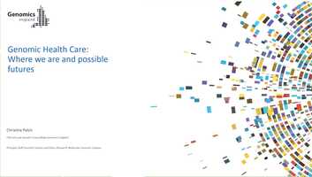 Free download 7 July 2021 - Prof Christine Patch - Genomic Health Care: Where we are and possible futures video and edit with RedcoolMedia movie maker MovieStudio video editor online and AudioStudio audio editor onlin