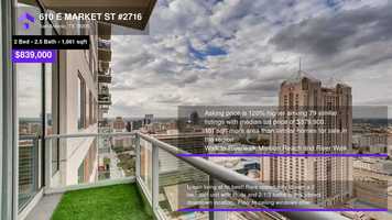 Free download $835,000 Condominium for sale - 610 E MARKET ST #2716, San Antonio, TX - 78205 video and edit with RedcoolMedia movie maker MovieStudio video editor online and AudioStudio audio editor onlin