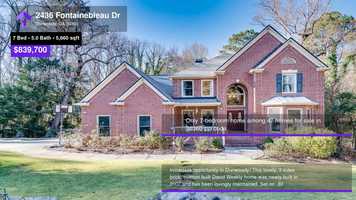 Free download $839,700 Single-Family Home for sale - 2436 Fontainebleau Dr, Dunwoody, GA - 30360 video and edit with RedcoolMedia movie maker MovieStudio video editor online and AudioStudio audio editor onlin
