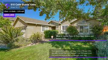 Free download $869,800 Single-Family Home for sale - 610 Calle Buena Vista, Morgan Hill, CA - 95037 video and edit with RedcoolMedia movie maker MovieStudio video editor online and AudioStudio audio editor onlin