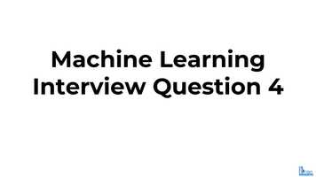 Free download 9_78. Machine Learning Interview Question 4.mp4.mp4 video and edit with RedcoolMedia movie maker MovieStudio video editor online and AudioStudio audio editor onlin