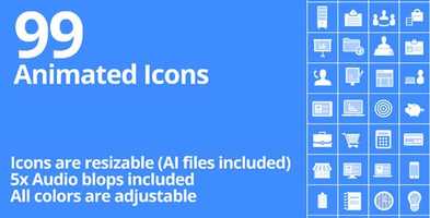 Free download 99 Animated Icon Build-ups: SEO  Business | After Effects Project Files - Videohive template video and edit with RedcoolMedia movie maker MovieStudio video editor online and AudioStudio audio editor onlin