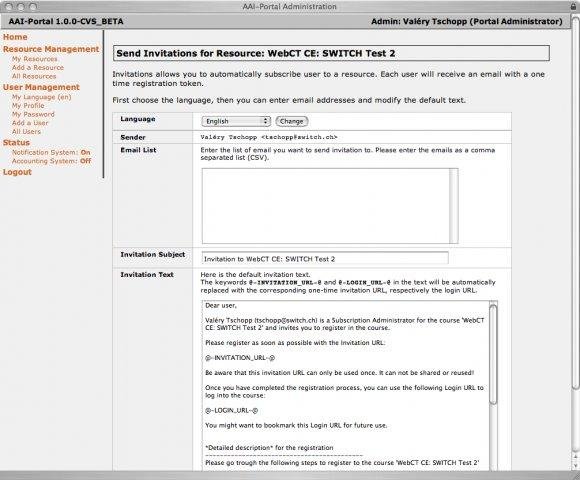 Download web tool or web app AAI Portal