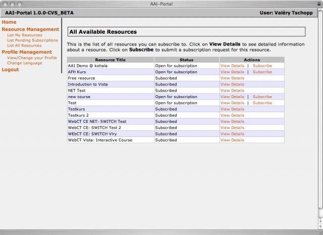 Download web tool or web app AAI Portal