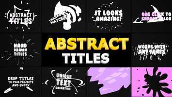 Free download Abstract Cartoon Titles | After Effects | After Effects Project Files - Videohive template video and edit with RedcoolMedia movie maker MovieStudio video editor online and AudioStudio audio editor onlin