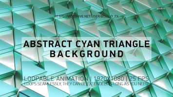 Free download Abstract Cyan Triangle Background | Motion Graphics - Videohive template video and edit with RedcoolMedia movie maker MovieStudio video editor online and AudioStudio audio editor onlin