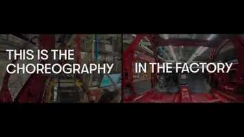 Free download A choreography in the factory video and edit with RedcoolMedia movie maker MovieStudio video editor online and AudioStudio audio editor onlin