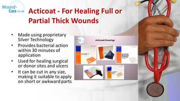 Free download Acticoat - For Healing Full or Partial Thick Wounds video and edit with RedcoolMedia movie maker MovieStudio video editor online and AudioStudio audio editor onlin