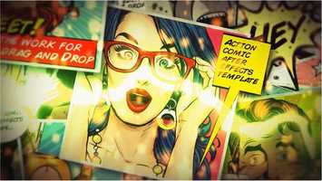 Free download Action Comic 2 | After Effects Project Files - Videohive template video and edit with RedcoolMedia movie maker MovieStudio video editor online and AudioStudio audio editor onlin