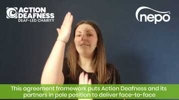 Free download Action Deafness Gains NEPO Agreement Framework video and edit with RedcoolMedia movie maker MovieStudio video editor online and AudioStudio audio editor onlin