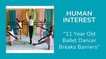 Free download AcTV Newscast 7.5 11 Year Old Ballet Dancer Breaks Barrier video and edit with RedcoolMedia movie maker MovieStudio video editor online and AudioStudio audio editor onlin