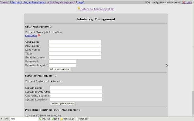Download web tool or web app AdminLog Download web tool or web app AdminLog