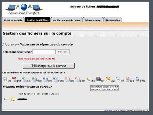 Download web tool or web app adminsft