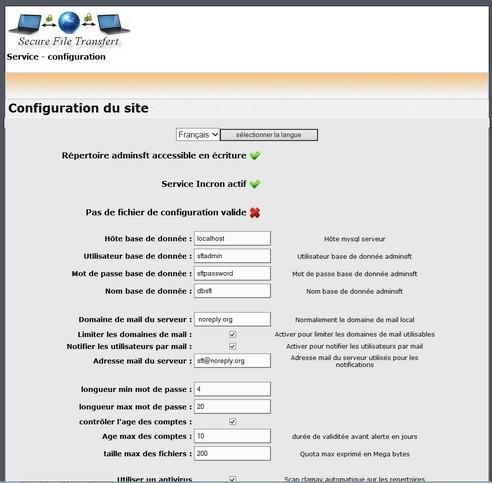Download web tool or web app adminsft