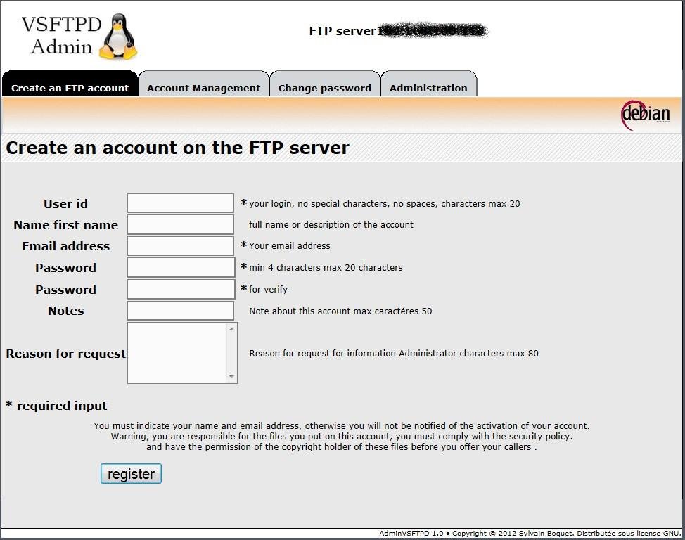 Download web tool or web app adminvsftpd Download web tool or web app adminvsftpd