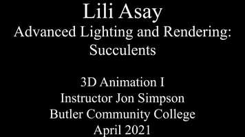 Free download Advanced Lighting and Rendering: Succulents video and edit with RedcoolMedia movie maker MovieStudio video editor online and AudioStudio audio editor onlin