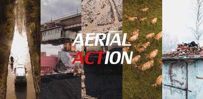 Free download Aerial action video and edit with RedcoolMedia movie maker MovieStudio video editor online and AudioStudio audio editor onlin