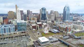 Free download Aerial Of Downtown Cincinnati Stock Video video and edit with RedcoolMedia movie maker MovieStudio video editor online and AudioStudio audio editor onlin
