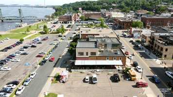 Free download Aerial Video Afternoon Views Downtown Stillwater Minnesota St Croix River Valley 4th of July 2020 video and edit with RedcoolMedia movie maker MovieStudio video editor online and AudioStudio audio editor onlin