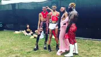 Free download AFROPUNK 2018 video and edit with RedcoolMedia movie maker MovieStudio video editor online and AudioStudio audio editor onlin