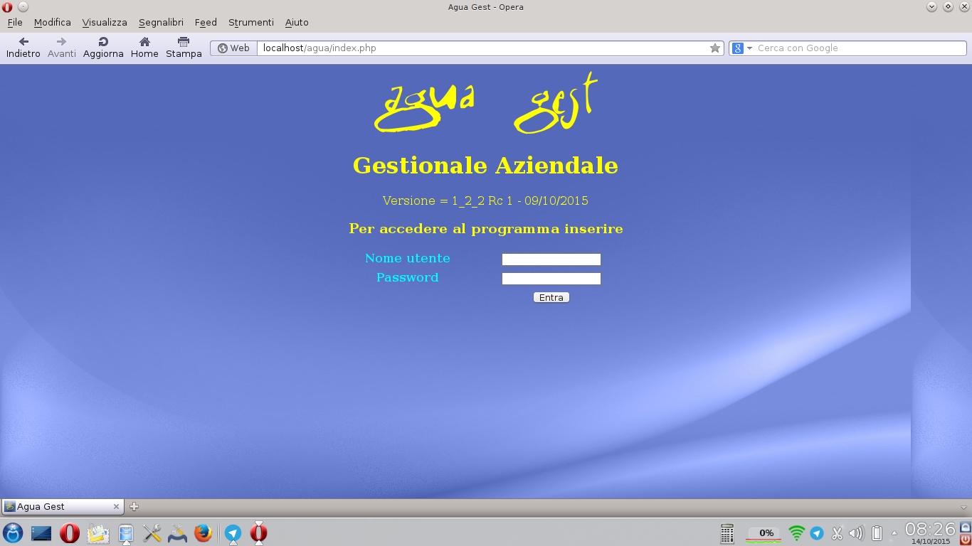 Download web tool or web app Agua Gest - Gestionale Aziendale php Download web tool or web app Agua Gest - Gestionale Aziendale php