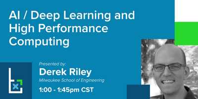 Free download AI/Deep Learning and High Performance Computing: Derek Riley video and edit with RedcoolMedia movie maker MovieStudio video editor online and AudioStudio audio editor onlin