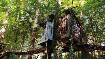 Free download Airbnb: Secluded Atlanta Treehouse video and edit with RedcoolMedia movie maker MovieStudio video editor online and AudioStudio audio editor onlin