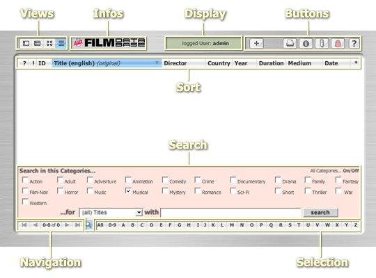 Download web tool or web app AJAX-FilmDB