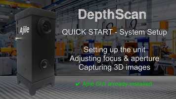 Free download Ajile DepthScan 3D Quick Start video and edit with RedcoolMedia movie maker MovieStudio video editor online and AudioStudio audio editor onlin