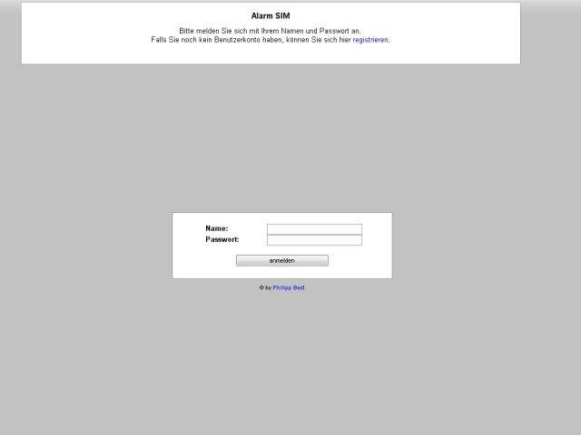 Download web tool or web app Alarm Sim Download web tool or web app Alarm Sim