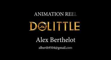Free download Alex Berthelot - Dolittle - Animation Reel video and edit with RedcoolMedia movie maker MovieStudio video editor online and AudioStudio audio editor onlin