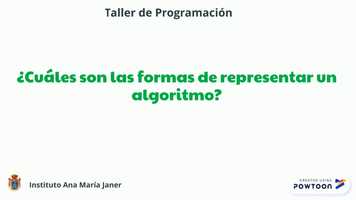 Free download Algoritmo - Formas de Representacin video and edit with RedcoolMedia movie maker MovieStudio video editor online and AudioStudio audio editor onlin