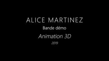 Free download Alice Martinez - Demoreel 2019 - LISAA video and edit with RedcoolMedia movie maker MovieStudio video editor online and AudioStudio audio editor onlin