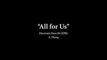 Free download All for Us - EPK.mov video and edit with RedcoolMedia movie maker MovieStudio video editor online and AudioStudio audio editor onlin