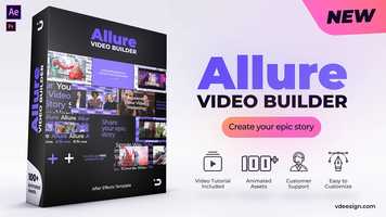 Free download Allure Video Builder 4K (After Effects Template) video and edit with RedcoolMedia movie maker MovieStudio video editor online and AudioStudio audio editor onlin