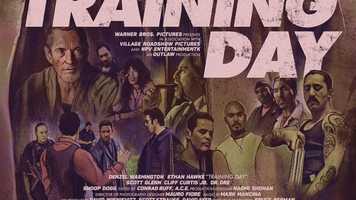 Free download Alternative Movie Poster Training Day video and edit with RedcoolMedia movie maker MovieStudio video editor online and AudioStudio audio editor onlin