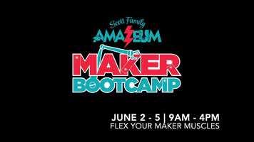 Free download Amazeum Maker Boot Camp video and edit with RedcoolMedia movie maker MovieStudio video editor online and AudioStudio audio editor onlin