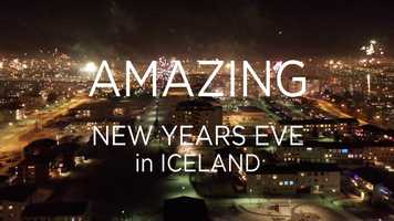 Free download Amazing New Years fireworks display in Iceland video and edit with RedcoolMedia movie maker MovieStudio video editor online and AudioStudio audio editor onlin